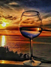 Cargar imagen en el visor de la galería, Punto De Cruz Diamante - Punto De Cruz Diamante - Vidrio Y Horizonte De Mar - Figuredart - Paisajes Punto De Cruz Diamante Paisajes