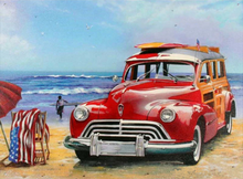 Cargar imagen en el visor de la galería, Pintar por números - Coche de playa